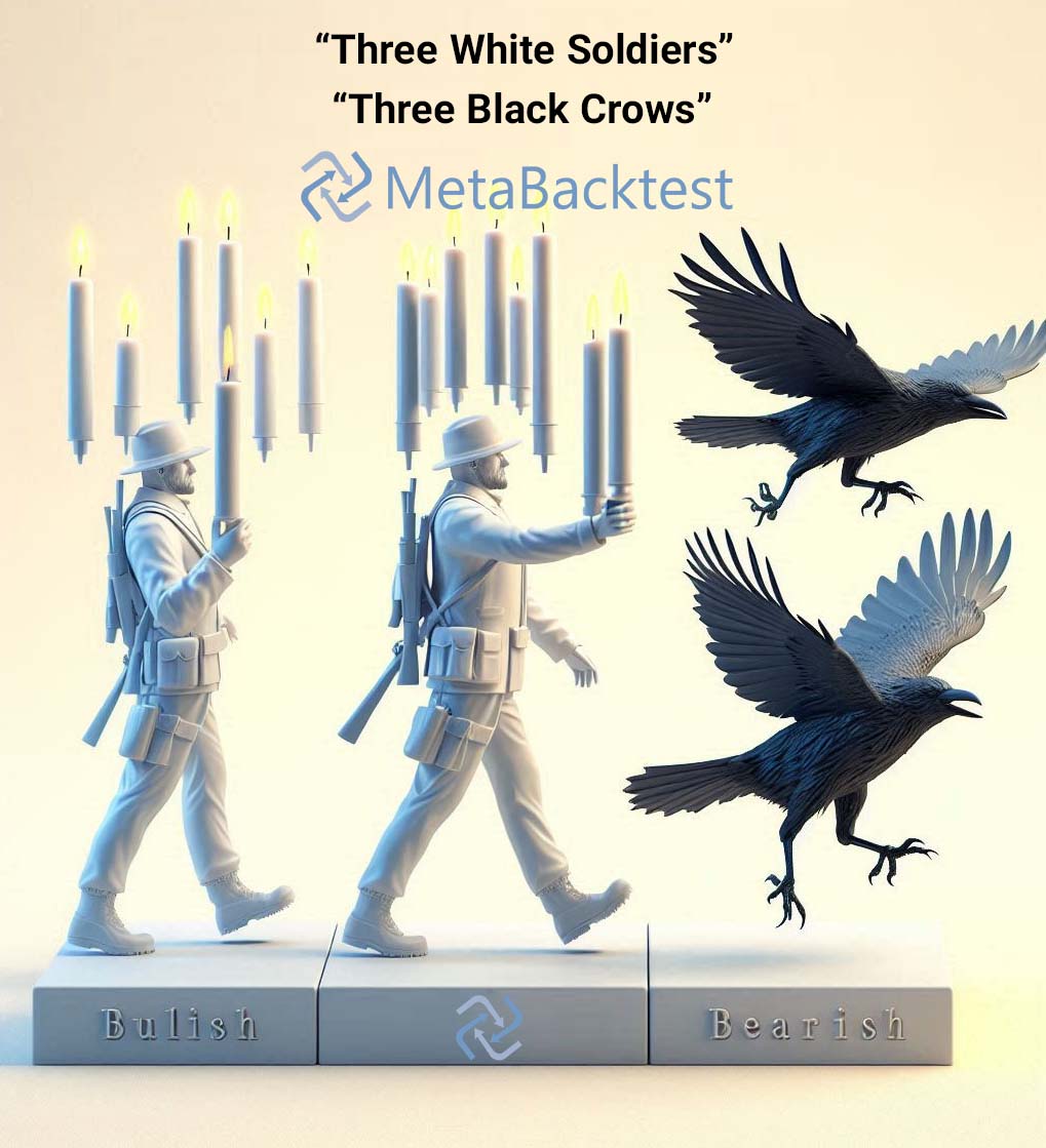 Backtesting the “Three White Soldiers” and “Three Black Crows” with an Automated Expert Advisor